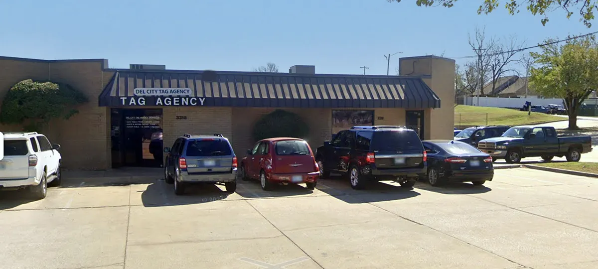 del city tag agency business front
